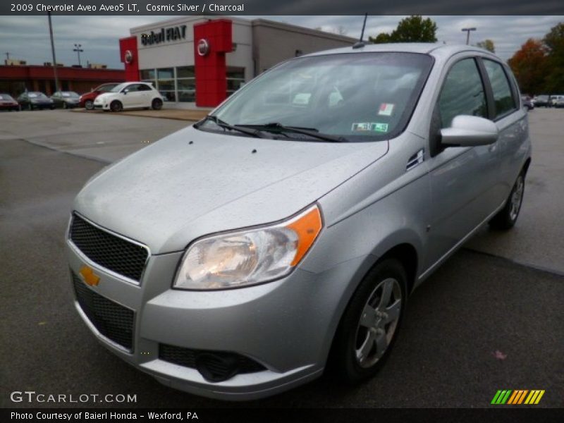 Cosmic Silver / Charcoal 2009 Chevrolet Aveo Aveo5 LT