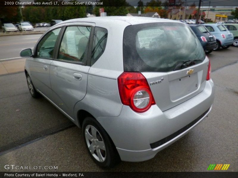 Cosmic Silver / Charcoal 2009 Chevrolet Aveo Aveo5 LT