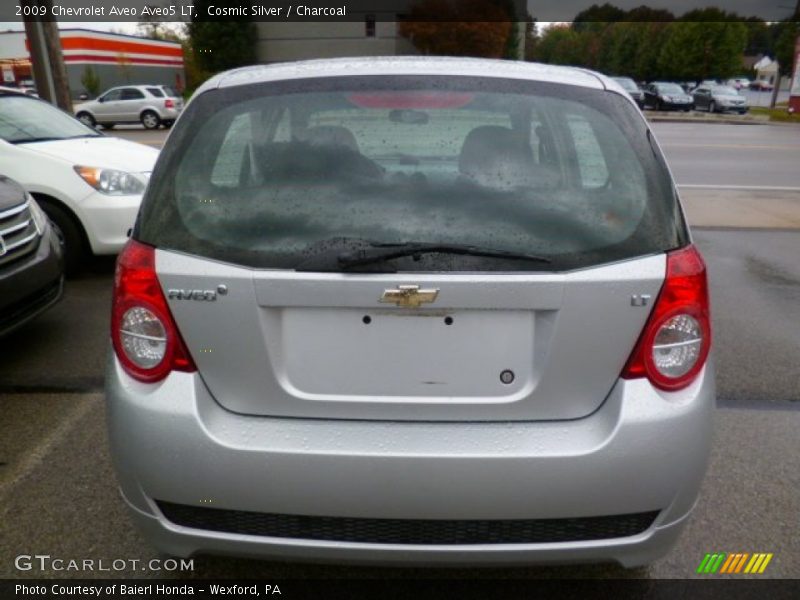 Cosmic Silver / Charcoal 2009 Chevrolet Aveo Aveo5 LT