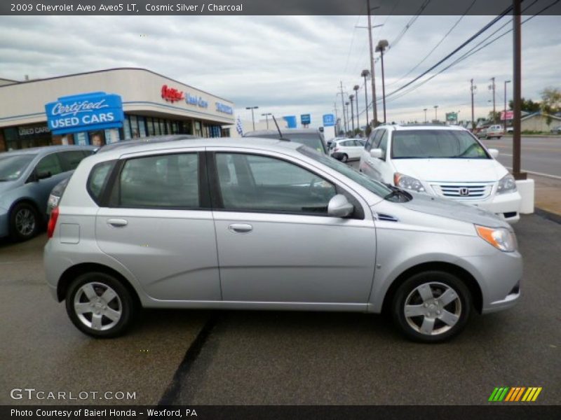 Cosmic Silver / Charcoal 2009 Chevrolet Aveo Aveo5 LT