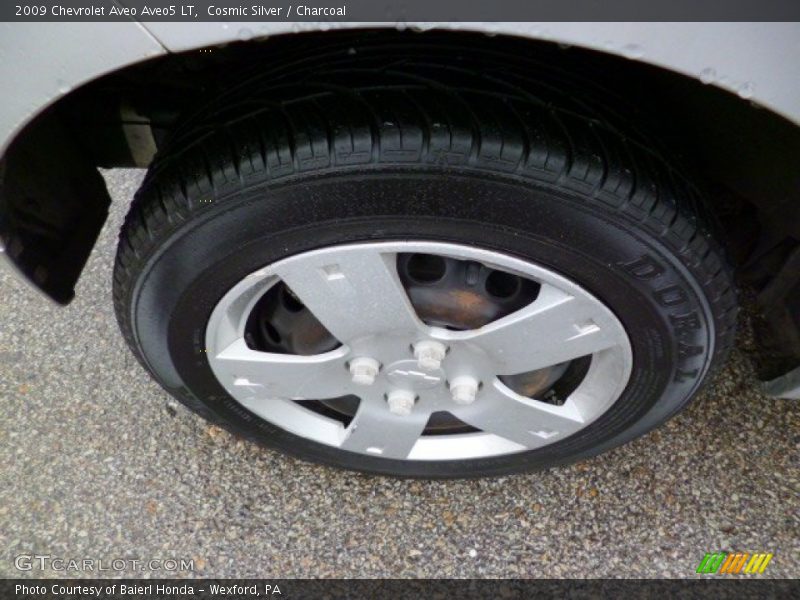 Cosmic Silver / Charcoal 2009 Chevrolet Aveo Aveo5 LT