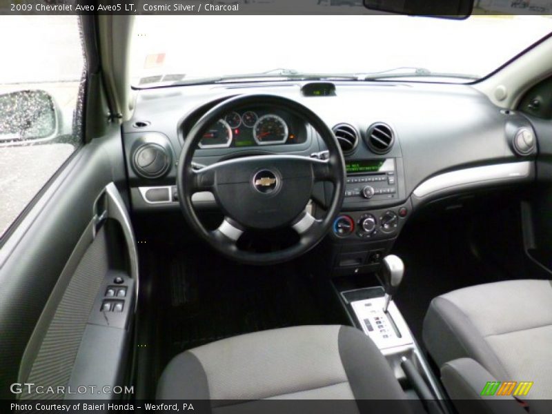Cosmic Silver / Charcoal 2009 Chevrolet Aveo Aveo5 LT