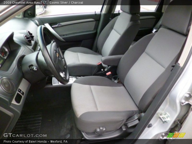 Cosmic Silver / Charcoal 2009 Chevrolet Aveo Aveo5 LT
