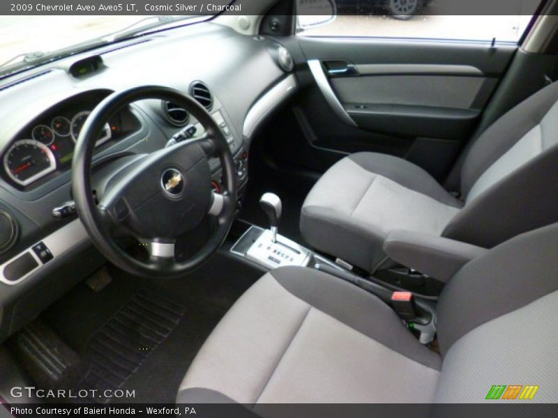 Cosmic Silver / Charcoal 2009 Chevrolet Aveo Aveo5 LT