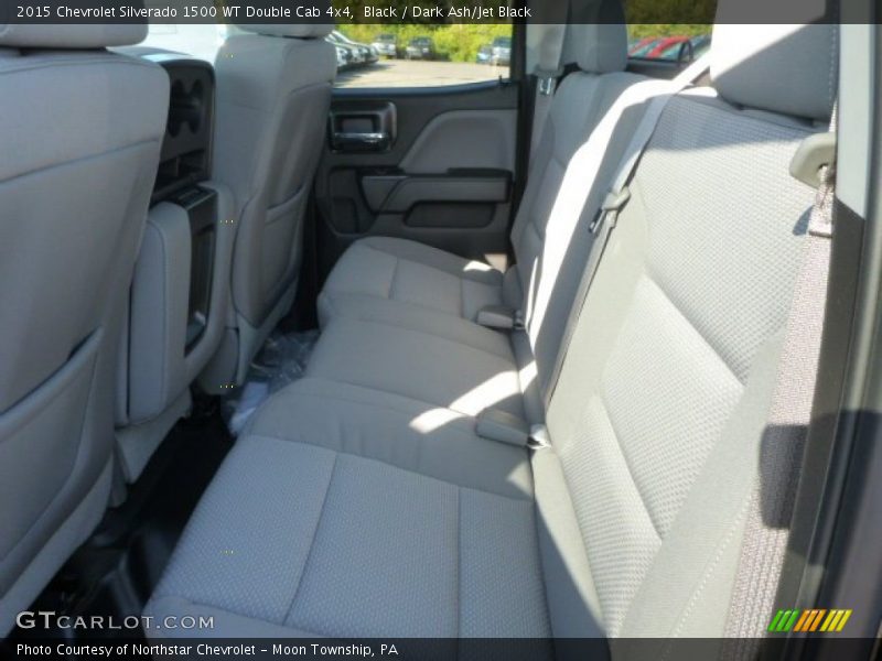 Black / Dark Ash/Jet Black 2015 Chevrolet Silverado 1500 WT Double Cab 4x4