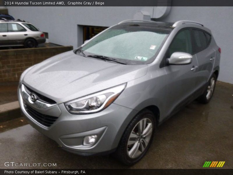 Front 3/4 View of 2014 Tucson Limited AWD