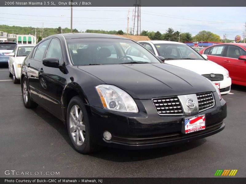 Onyx Black / Black 2006 Nissan Maxima 3.5 SL
