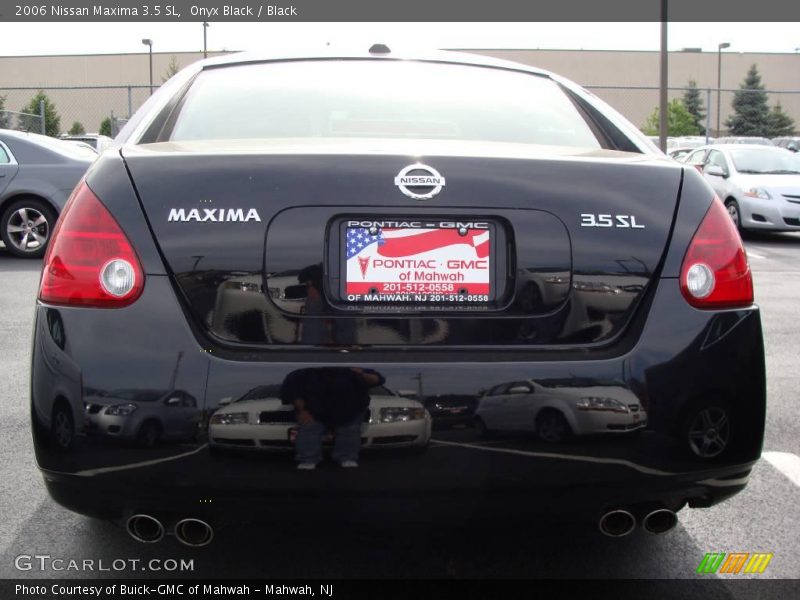 Onyx Black / Black 2006 Nissan Maxima 3.5 SL