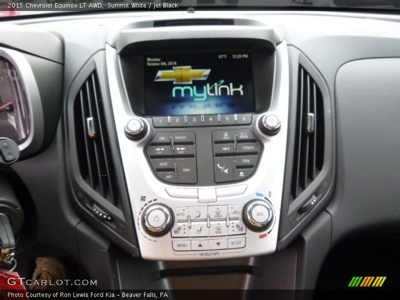 Summit White / Jet Black 2015 Chevrolet Equinox LT AWD