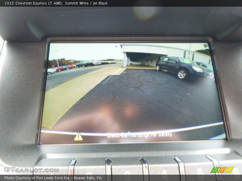 Summit White / Jet Black 2015 Chevrolet Equinox LT AWD