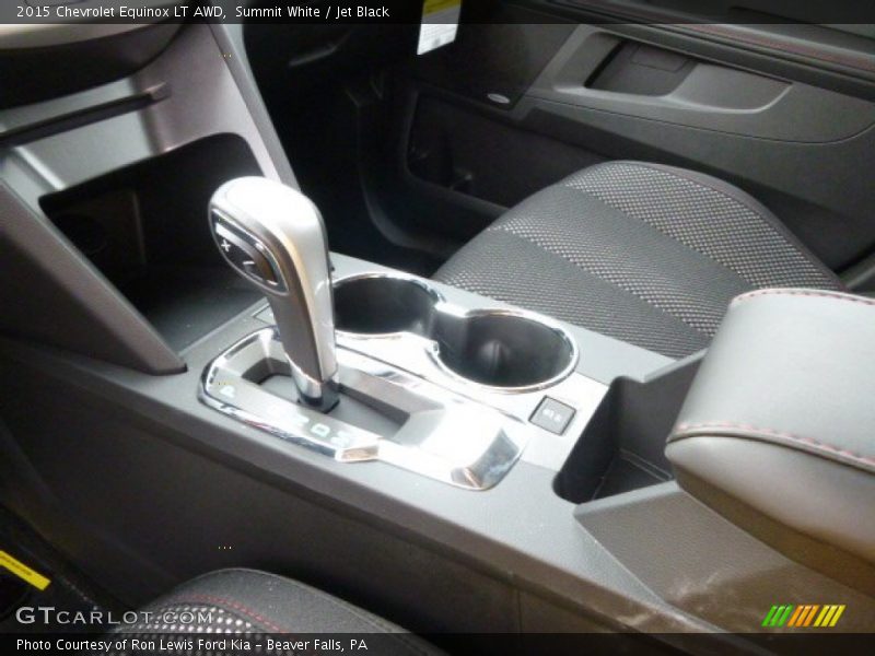 Summit White / Jet Black 2015 Chevrolet Equinox LT AWD