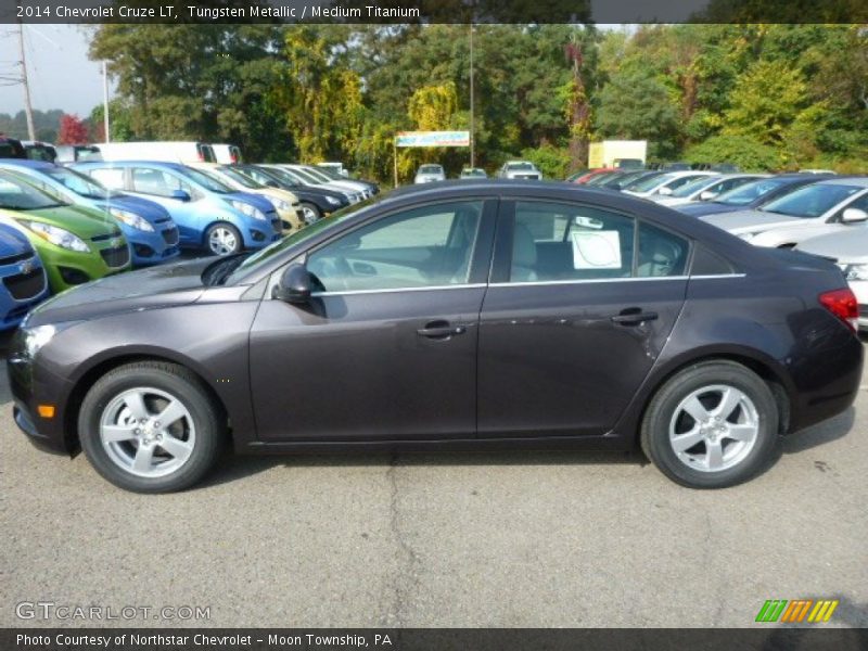 Tungsten Metallic / Medium Titanium 2014 Chevrolet Cruze LT