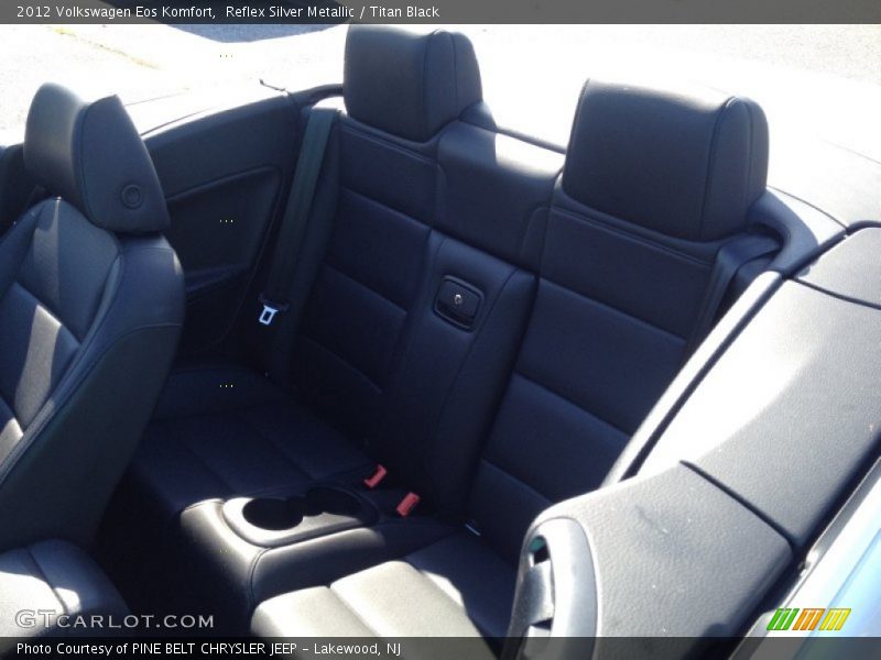 Reflex Silver Metallic / Titan Black 2012 Volkswagen Eos Komfort