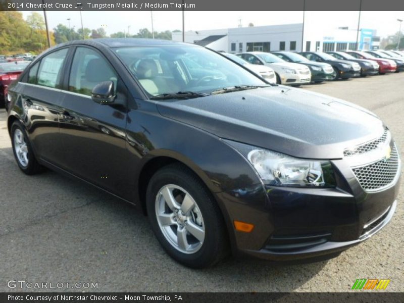 Tungsten Metallic / Medium Titanium 2014 Chevrolet Cruze LT