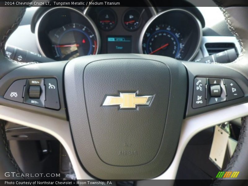 Tungsten Metallic / Medium Titanium 2014 Chevrolet Cruze LT