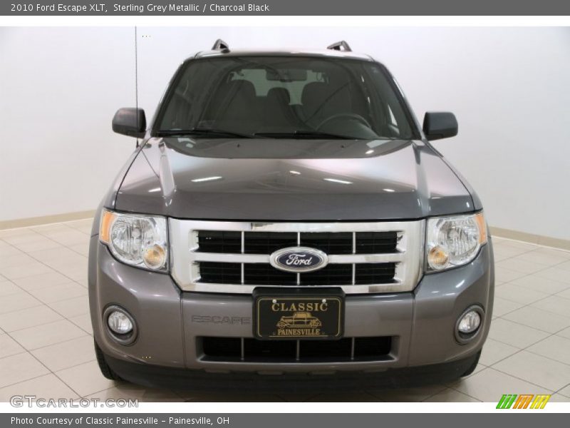 Sterling Grey Metallic / Charcoal Black 2010 Ford Escape XLT