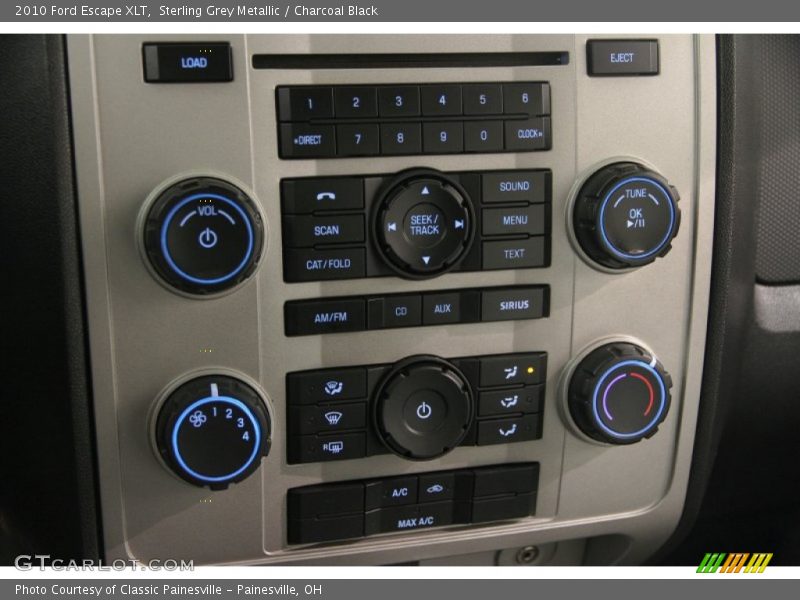 Controls of 2010 Escape XLT