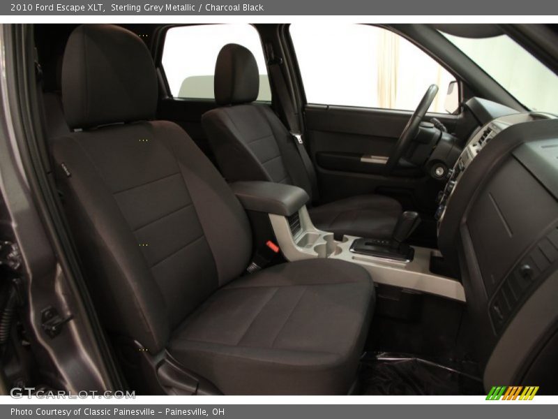 Sterling Grey Metallic / Charcoal Black 2010 Ford Escape XLT