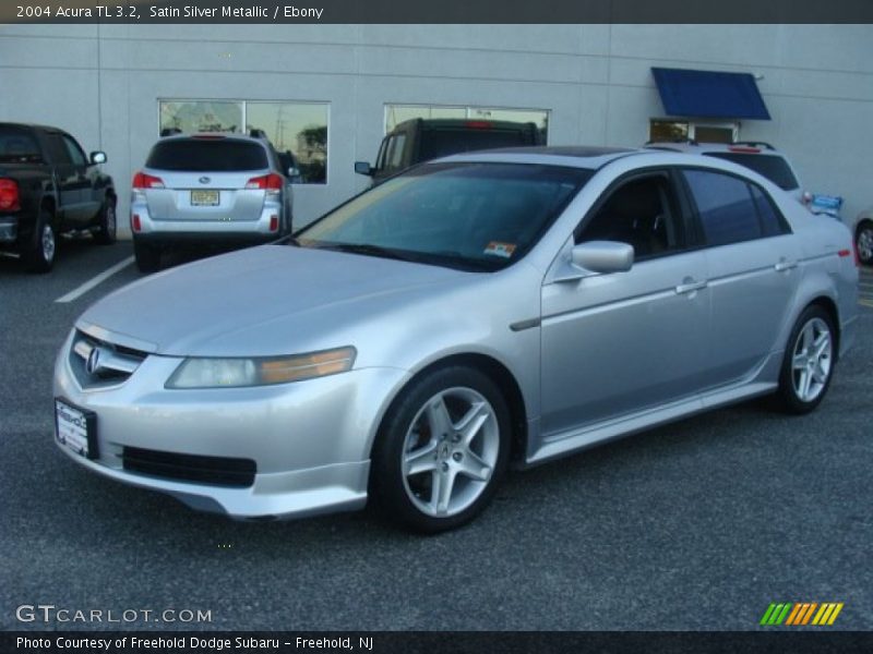 Satin Silver Metallic / Ebony 2004 Acura TL 3.2