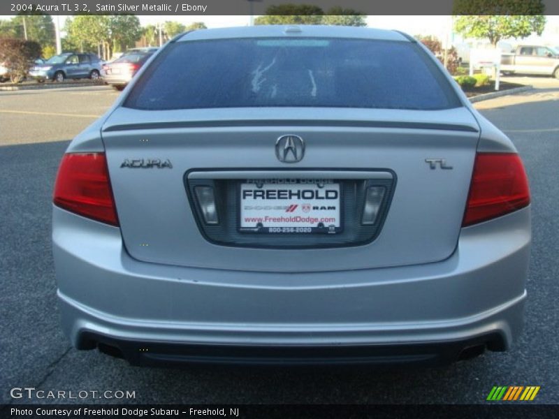 Satin Silver Metallic / Ebony 2004 Acura TL 3.2