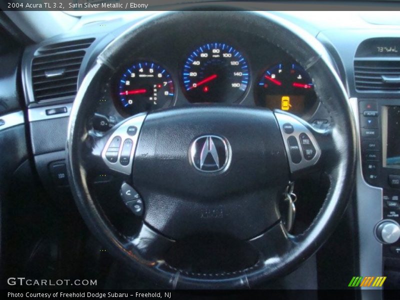 Satin Silver Metallic / Ebony 2004 Acura TL 3.2