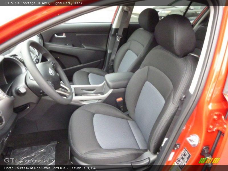 Signal Red / Black 2015 Kia Sportage LX AWD