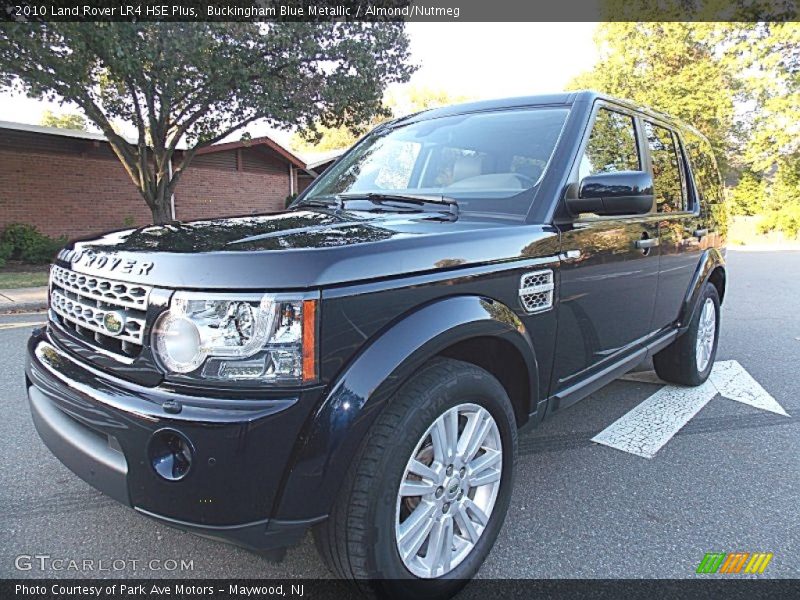 Buckingham Blue Metallic / Almond/Nutmeg 2010 Land Rover LR4 HSE Plus