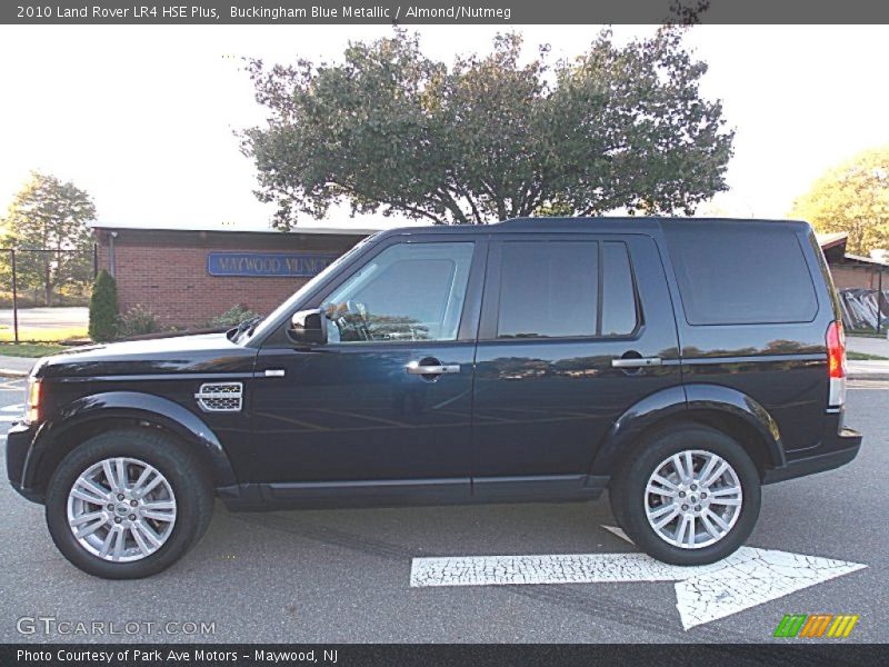 Buckingham Blue Metallic / Almond/Nutmeg 2010 Land Rover LR4 HSE Plus