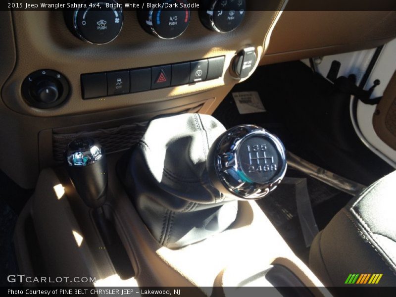  2015 Wrangler Sahara 4x4 6 Speed Manual Shifter