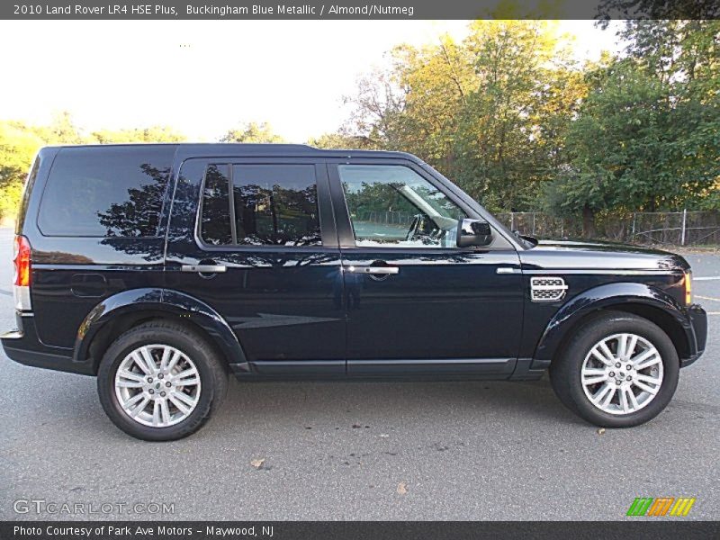 Buckingham Blue Metallic / Almond/Nutmeg 2010 Land Rover LR4 HSE Plus