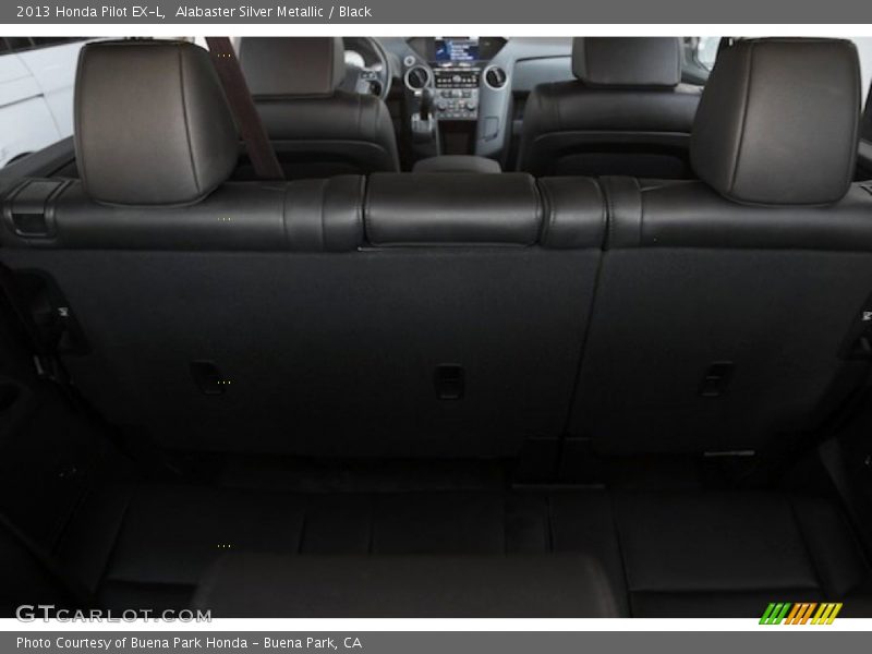 Alabaster Silver Metallic / Black 2013 Honda Pilot EX-L