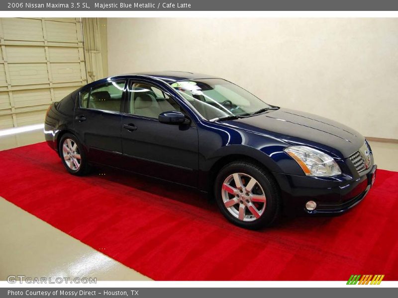 Majestic Blue Metallic / Cafe Latte 2006 Nissan Maxima 3.5 SL