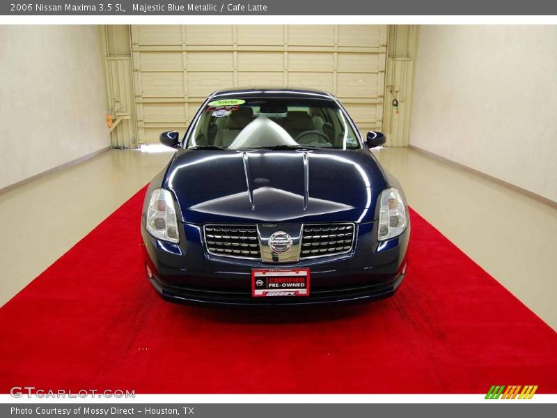 Majestic Blue Metallic / Cafe Latte 2006 Nissan Maxima 3.5 SL