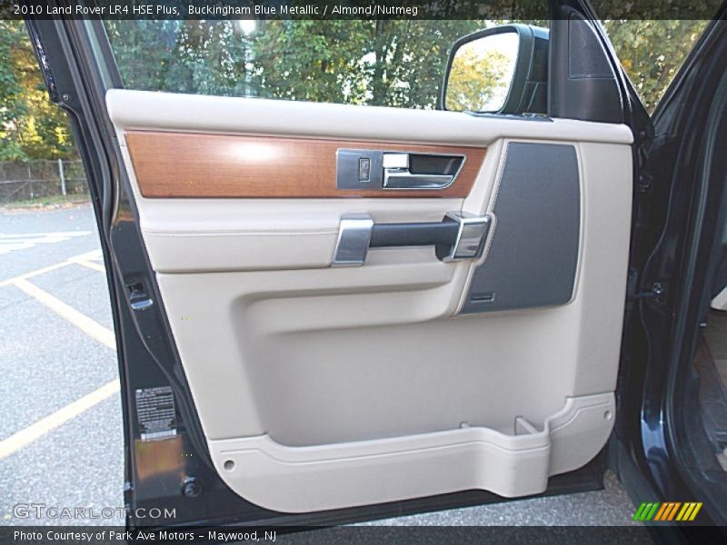 Buckingham Blue Metallic / Almond/Nutmeg 2010 Land Rover LR4 HSE Plus