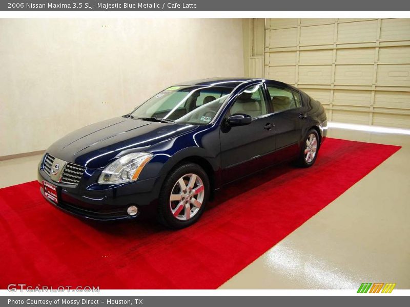 Majestic Blue Metallic / Cafe Latte 2006 Nissan Maxima 3.5 SL