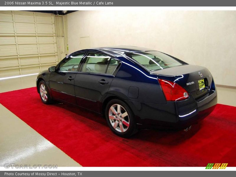 Majestic Blue Metallic / Cafe Latte 2006 Nissan Maxima 3.5 SL
