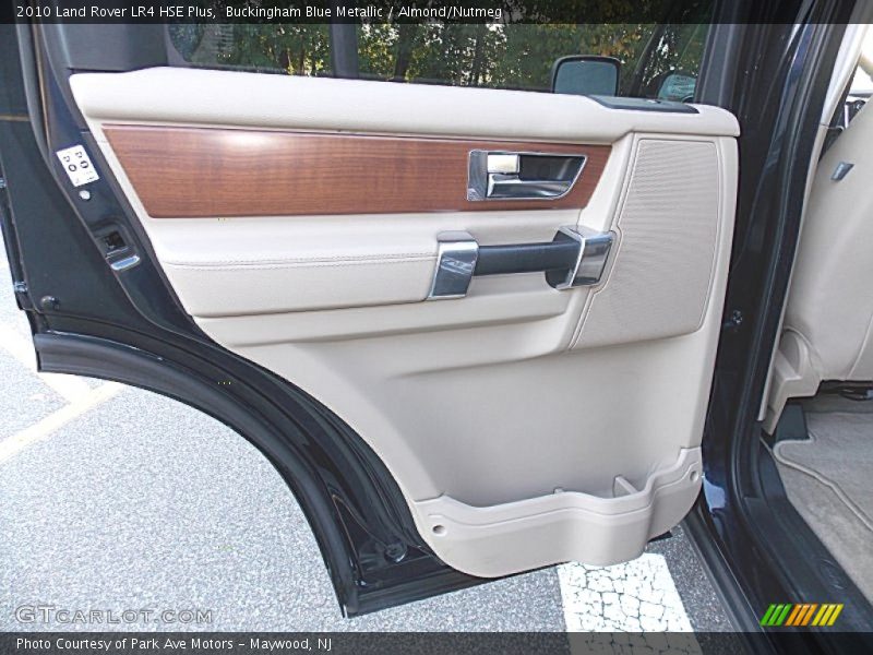 Buckingham Blue Metallic / Almond/Nutmeg 2010 Land Rover LR4 HSE Plus