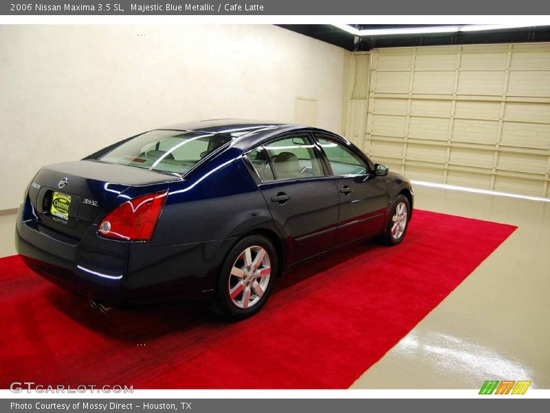 Majestic Blue Metallic / Cafe Latte 2006 Nissan Maxima 3.5 SL