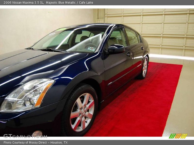 Majestic Blue Metallic / Cafe Latte 2006 Nissan Maxima 3.5 SL