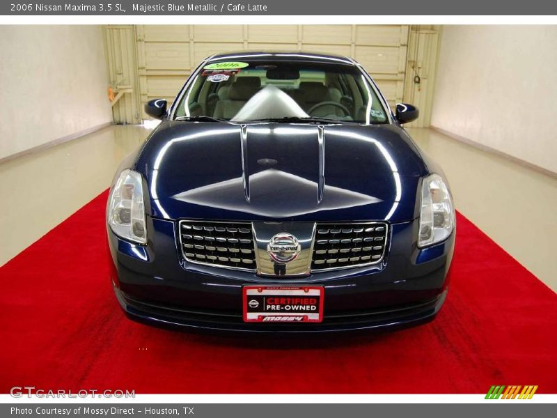 Majestic Blue Metallic / Cafe Latte 2006 Nissan Maxima 3.5 SL