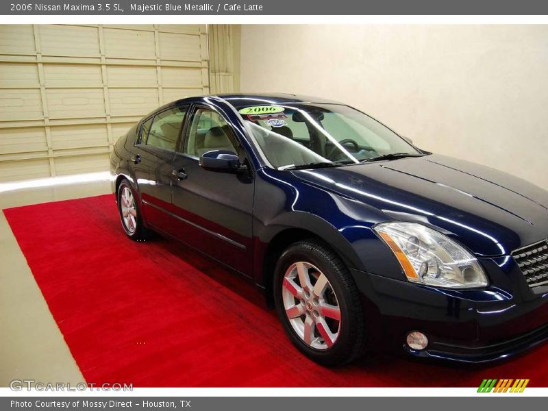 Majestic Blue Metallic / Cafe Latte 2006 Nissan Maxima 3.5 SL