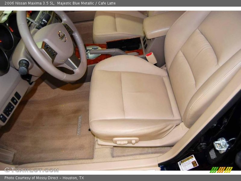 Majestic Blue Metallic / Cafe Latte 2006 Nissan Maxima 3.5 SL