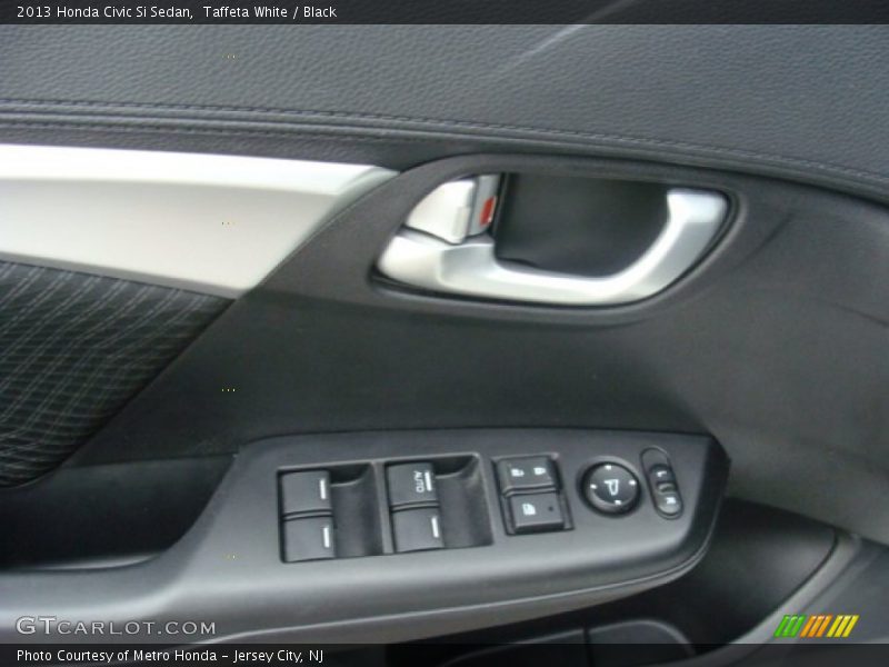 Taffeta White / Black 2013 Honda Civic Si Sedan