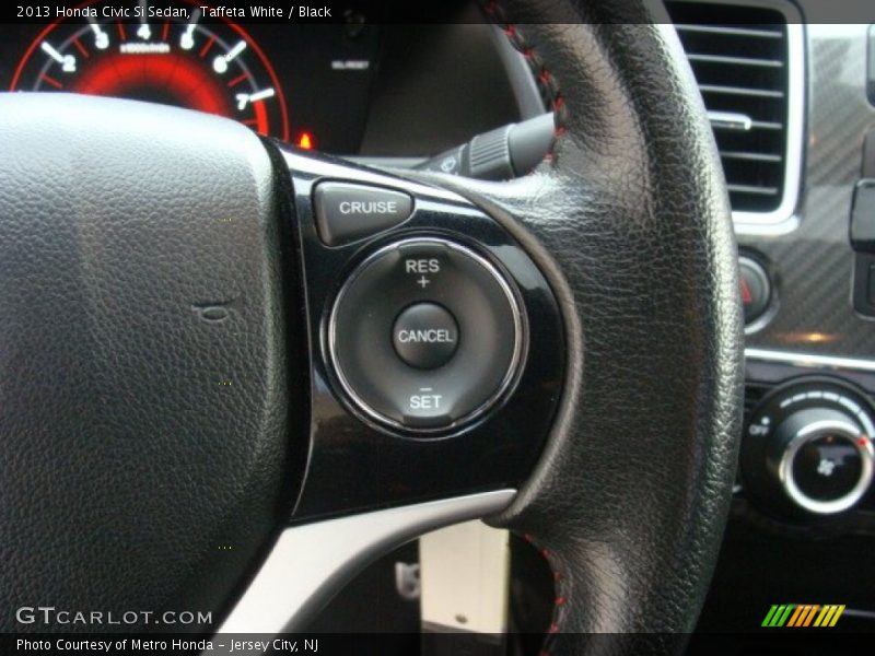 Taffeta White / Black 2013 Honda Civic Si Sedan