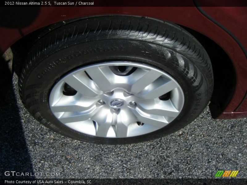Tuscan Sun / Charcoal 2012 Nissan Altima 2.5 S