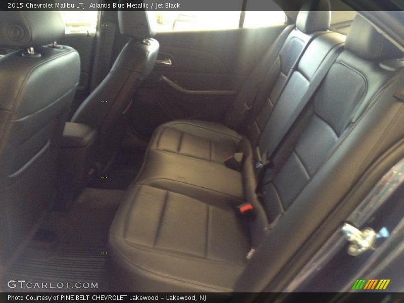 Atlantis Blue Metallic / Jet Black 2015 Chevrolet Malibu LT