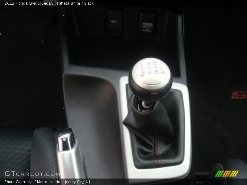 Taffeta White / Black 2013 Honda Civic Si Sedan