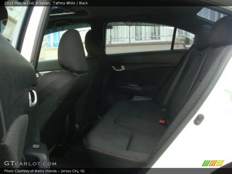 Taffeta White / Black 2013 Honda Civic Si Sedan