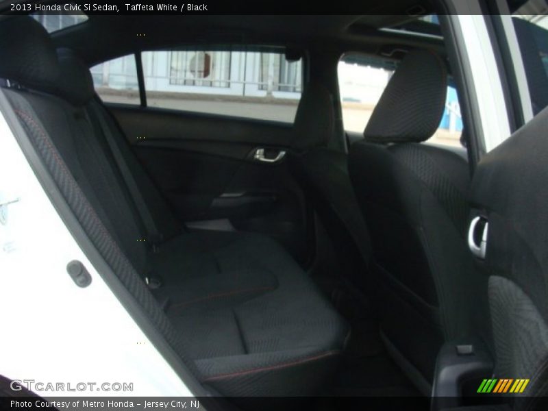Taffeta White / Black 2013 Honda Civic Si Sedan