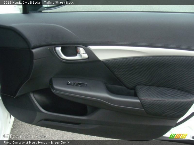 Taffeta White / Black 2013 Honda Civic Si Sedan
